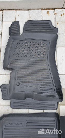 Коврики резиновые на subaru legacy