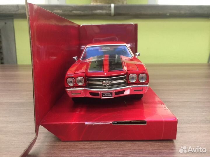Форсаж Jada 1:24 Dom Chevy Chevelle SS