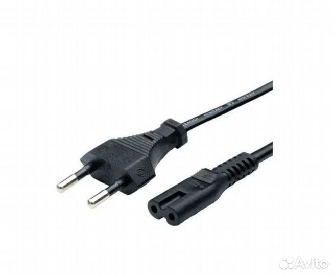 Кабель питания с евровилкой, 3 метра