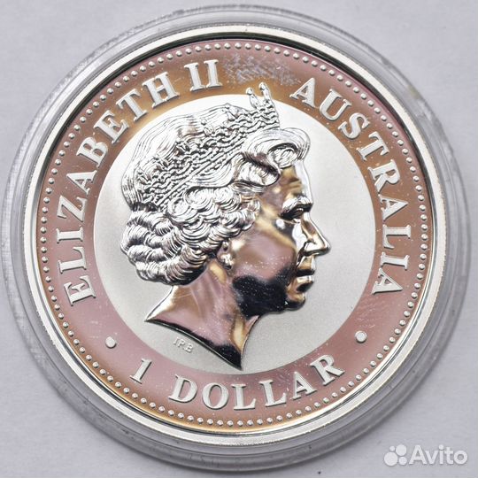 Монета 2004 год. Елизавета 2. Австралия. Лунар 1