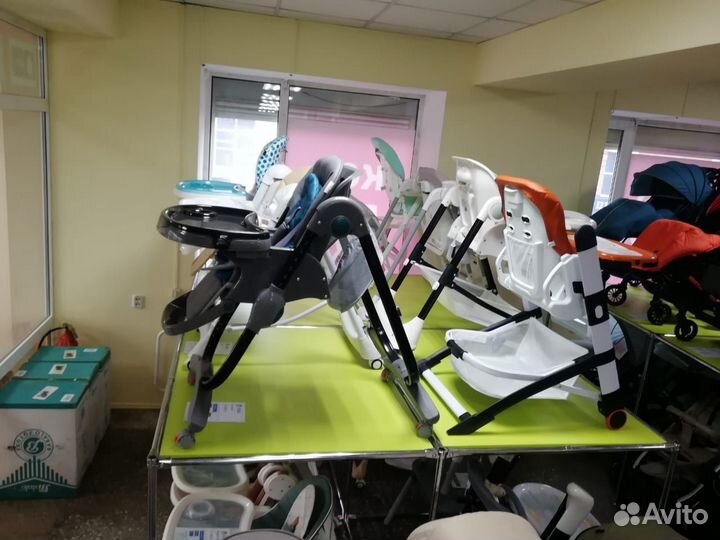 Стульчики для кормления - электрокачели