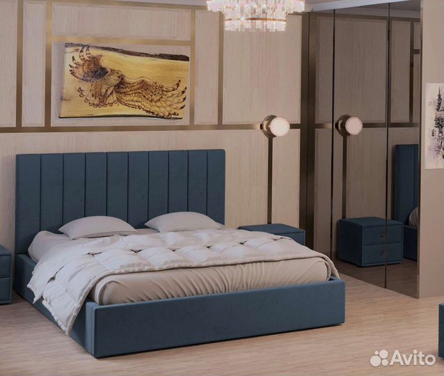 Кровати с изголовьем