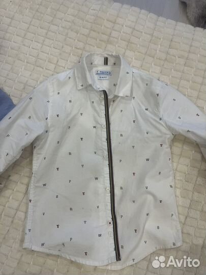 Пакет одежды на мальчика 3-4 года