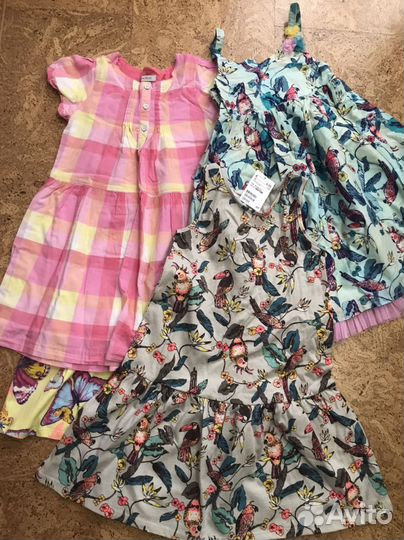 Платье H&M для девочки 122 128 пакетом