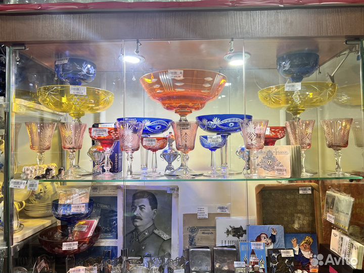 Ваза фруктовница конфетница на ножке