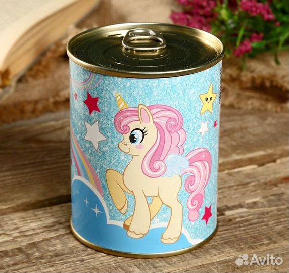 Носки в банке для подарка