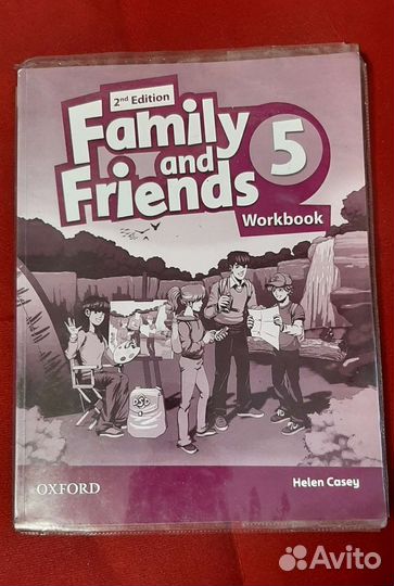 Учебник и рабочая тетрадь family and friends 5