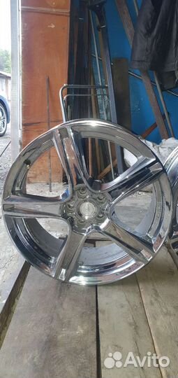 Диски литые r18 5x100 хром