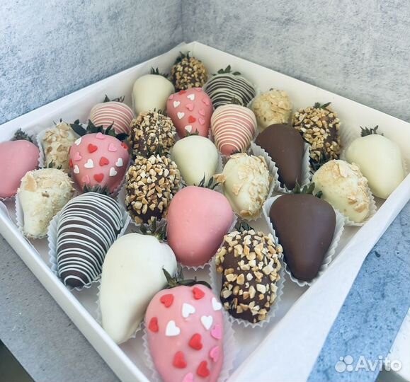 Клубника в шоколаде набор