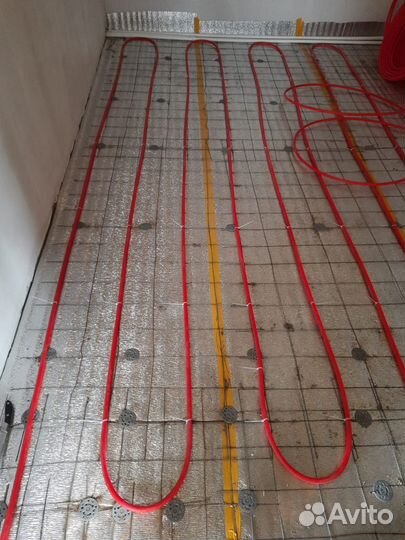 Услуги сантехника отопление теплый пол