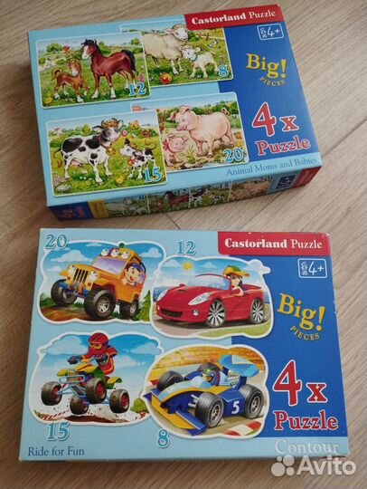 Пазлы 4в1