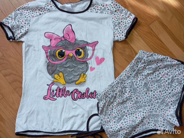 Пижама (футболка и шорты)