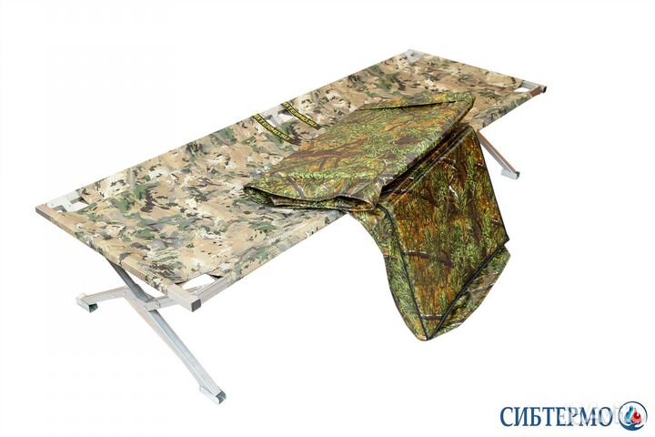 Утепленный мат для раскладушки 