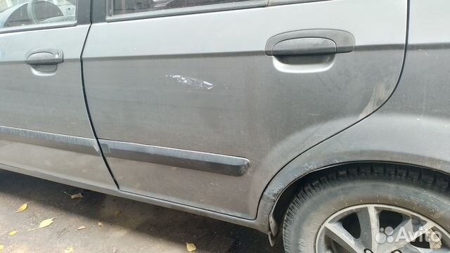 Дверь задняя левая Hyundai Getz 5D