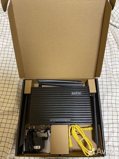 Роутер Netis N6 AX1800 Wi-Fi 6 KeeneticOS 4.2.4