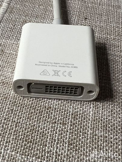 Переходник Apple mini DisplayPort - DVI-D