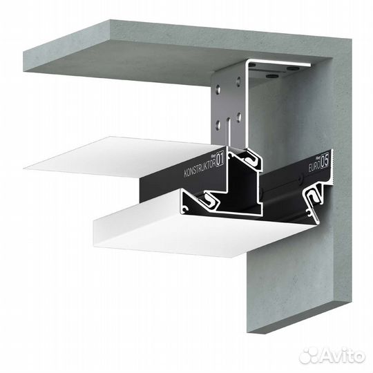 Профиль konstruktor для многоуровневых потолков