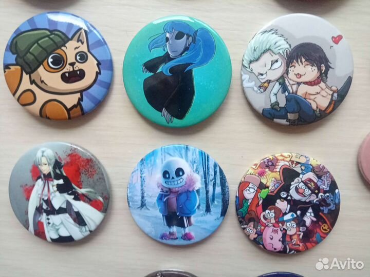 Значки аниме игры