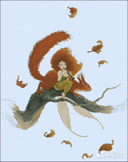 Схемы для вышивки крестом. Волшебный мир