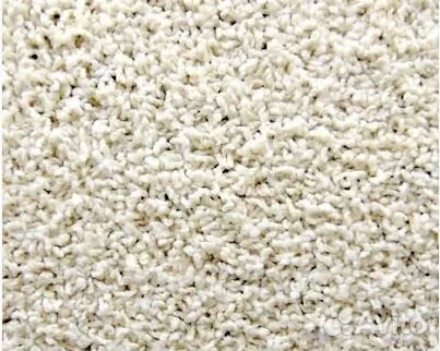 Светлый ковролин с высоким ворсом Байкал 101