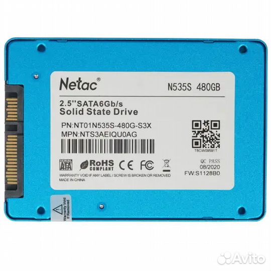 Внутренний жесткий диск Netac N535S 480G 686816