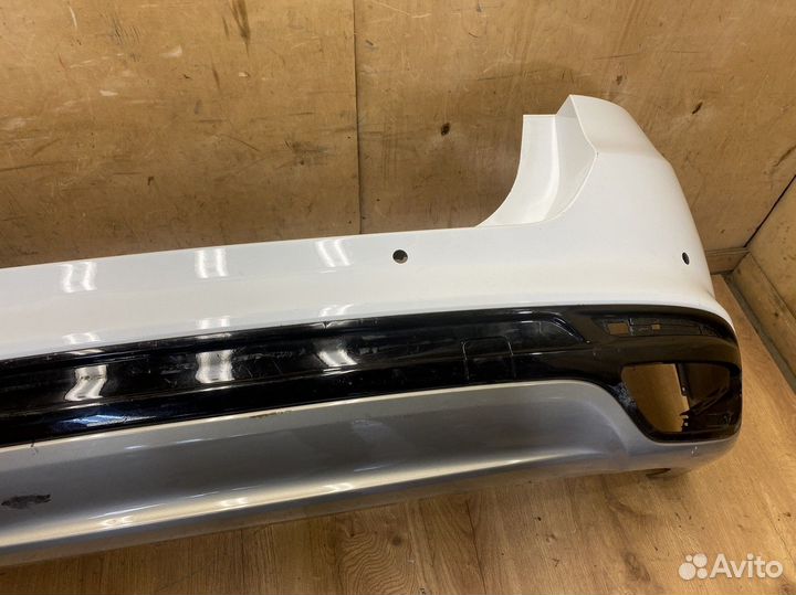 Бампер задний Ford Mondeo 5 Под сдвоенный выхлоп