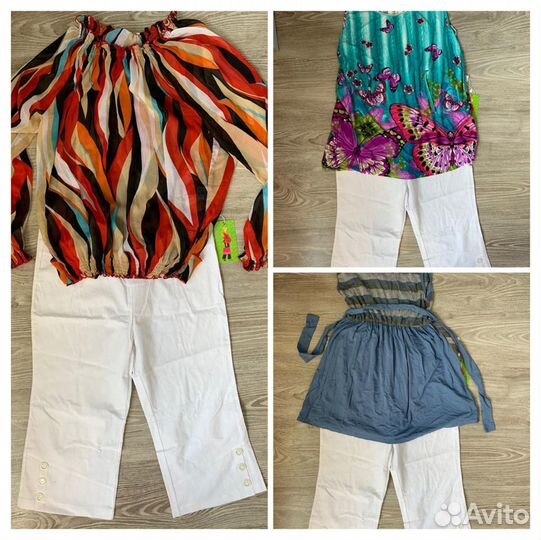 Одежда(новая) 48 размер для беременных пакетом