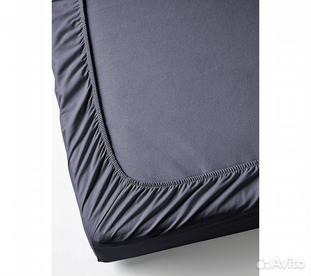 Простынь GoodNight Сатин 180х200х20 Мокрый Асфальт