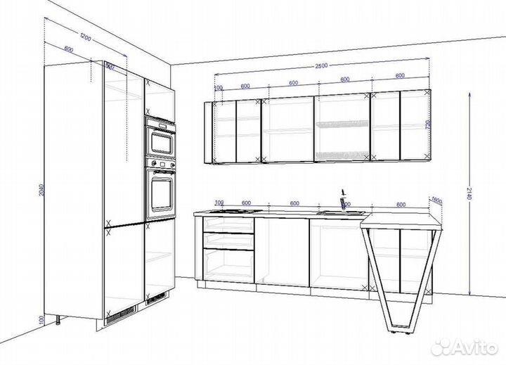 Кухни на заказ