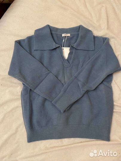 Женский свитер с V-образным вырезом Новый