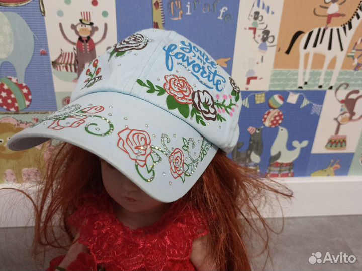 Бейсболка кепка на девочку 55-57 см