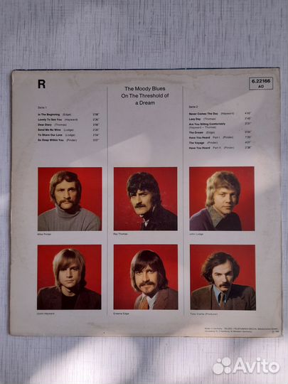 Gene Pitney ; The Moody Blues (60e Годы)