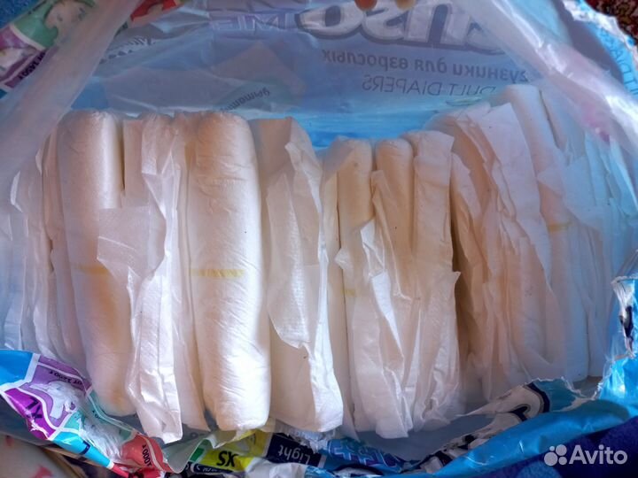 Подгузники для взрослых xl