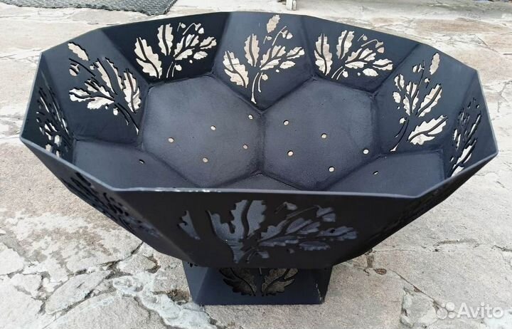 Костровая чаша мангал с вашим логотипом