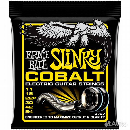 Ernie ball 2727 Cobalt Slinky Beefy 11-54 - Струны