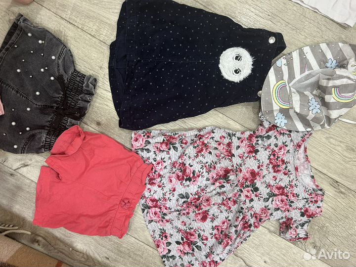 Вещи пакетом девочке 92-98
