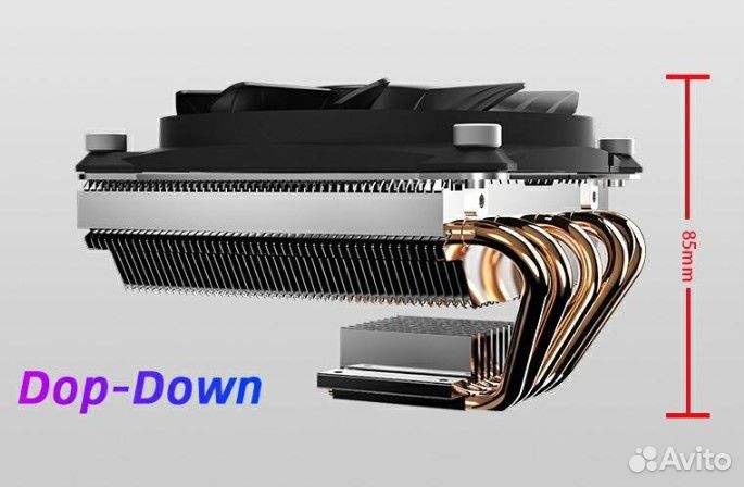 Универсальный кулер Gamemax Gamma 300-Rainbow