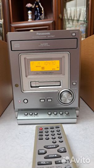 Муз.центр Panasonic.Блютуз.Он как новый Звук огонь