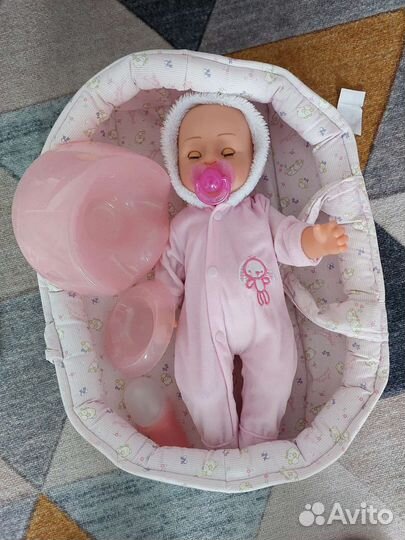 Кукла пупс интерактивная