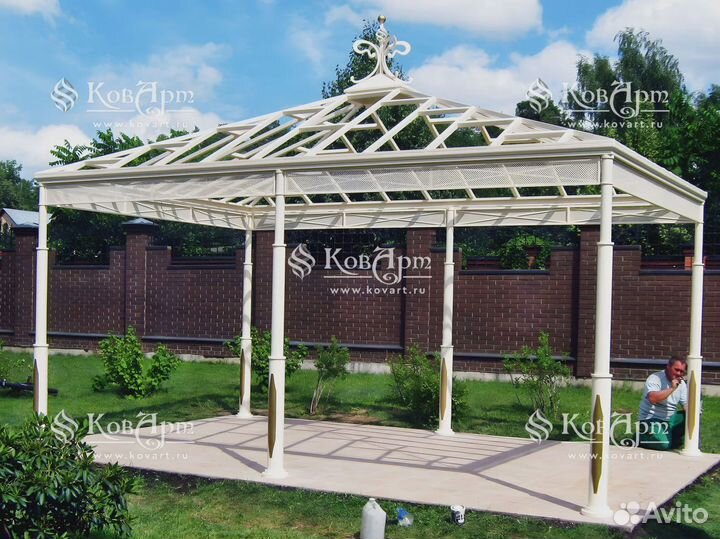 Кованые навесы на заказ