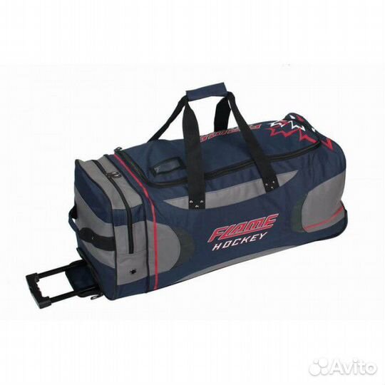 Сумка хоккейная на колёсах flame hockey p.S
