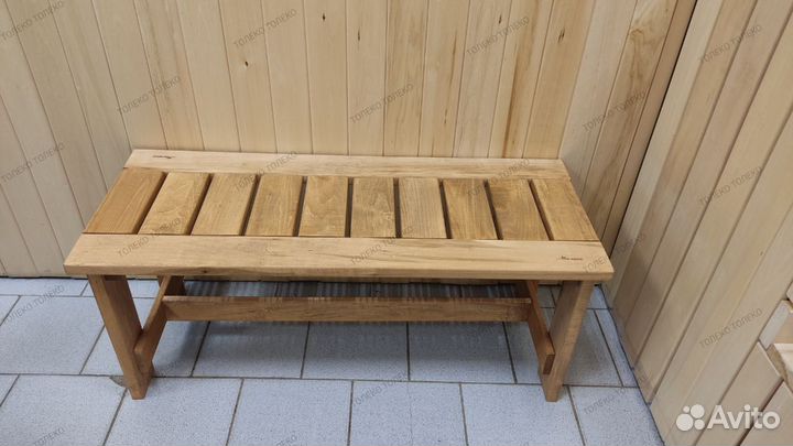 Лавка деревянная дом дача веранда