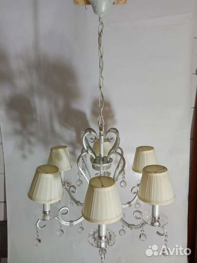 Люстра потолочная бу