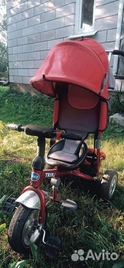 Детский велосипед с ручкой бу