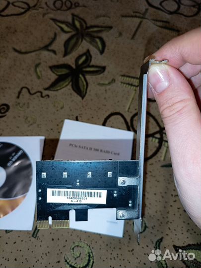 PCI-E SATA raid контроллер ST-Lab A-410