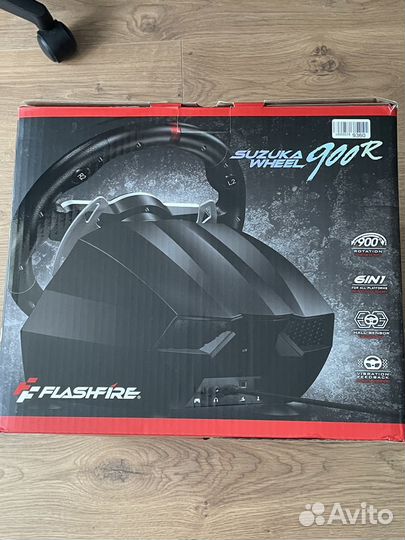 Игровой руль flashfire suzuka racing wheel 900r