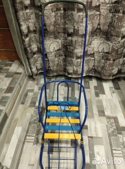 Детские зимние санки