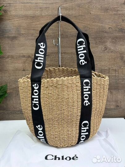 Сумки плетенные chloe