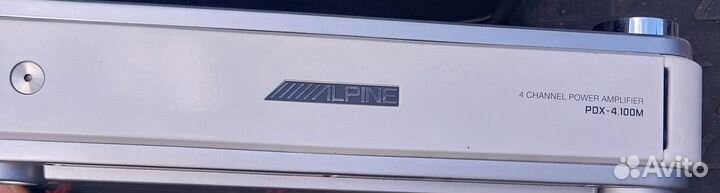 Автомобильный усилитель alpine PDX 4.100