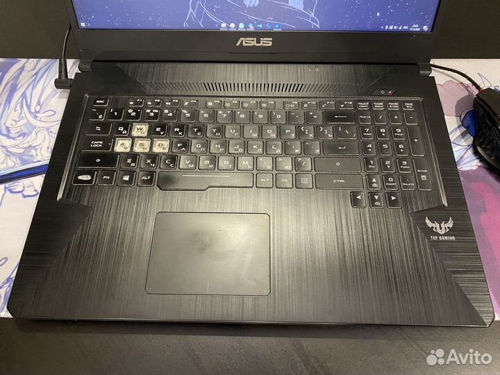 Игровой ноутбук asus tuf gaming FX705DT-AU205